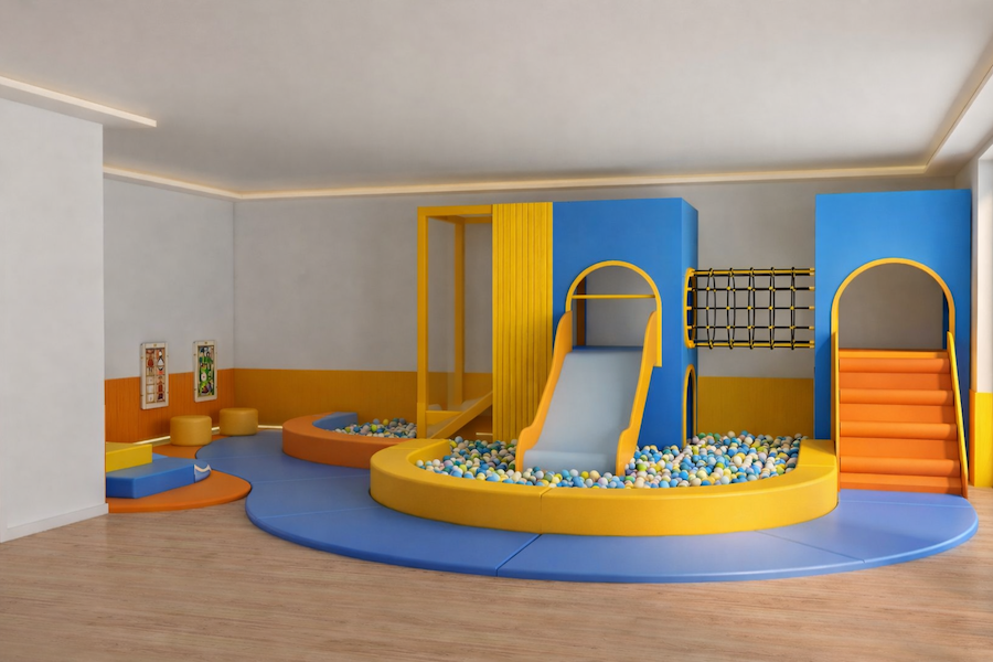 WoodPlay Tower M — Colorido — Festas