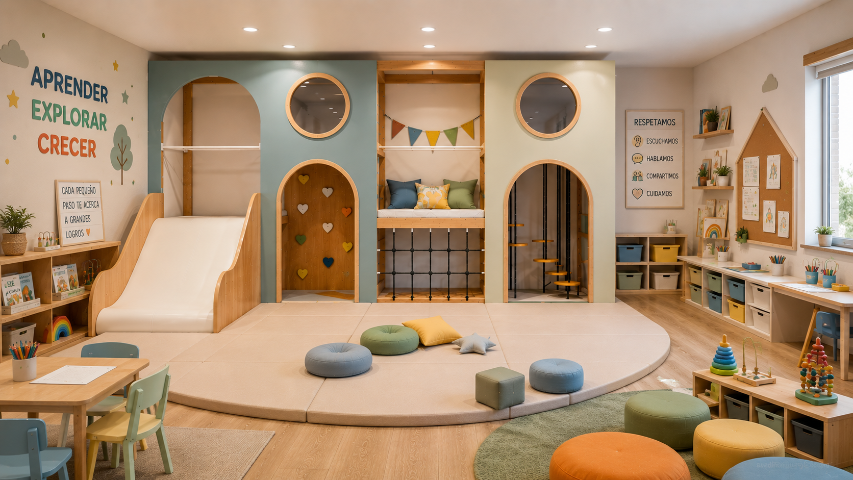 WoodPlay Tower M — Suave — Jardim de Infância